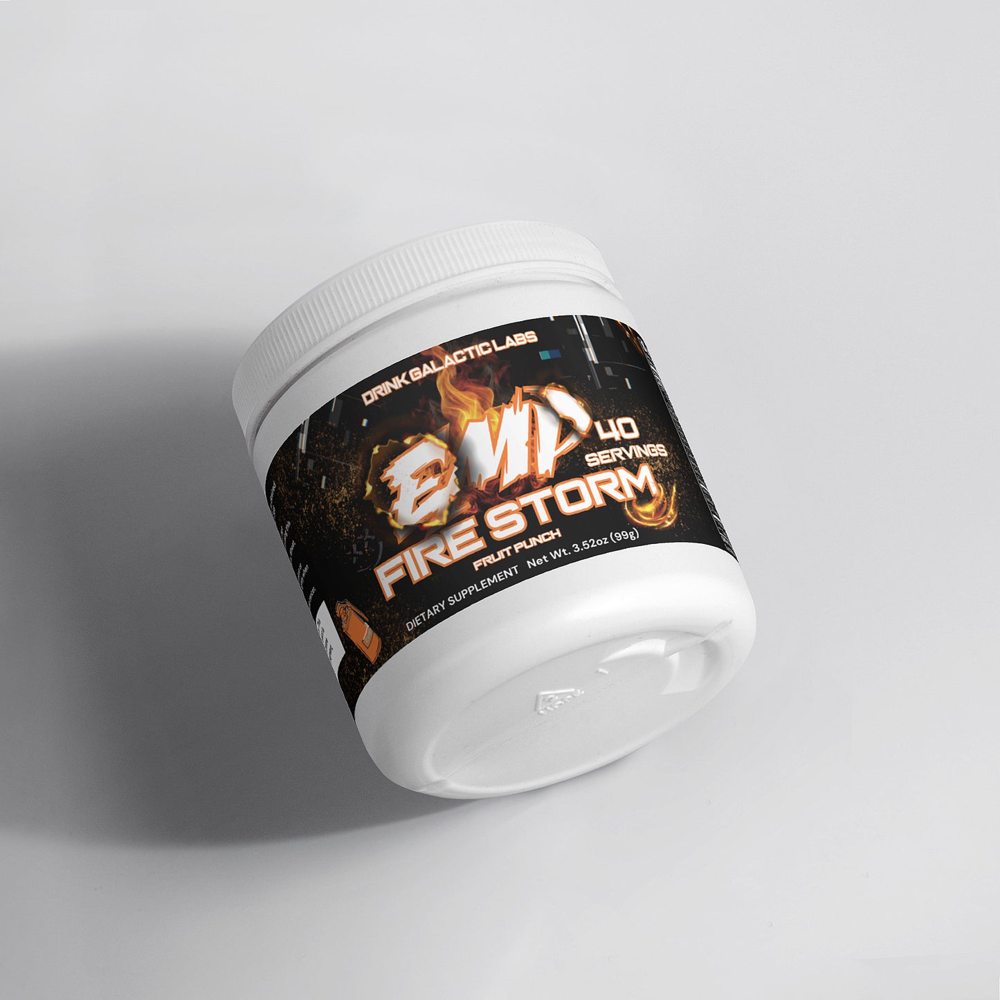 FIRE STORM ENERGY DRINK TUB